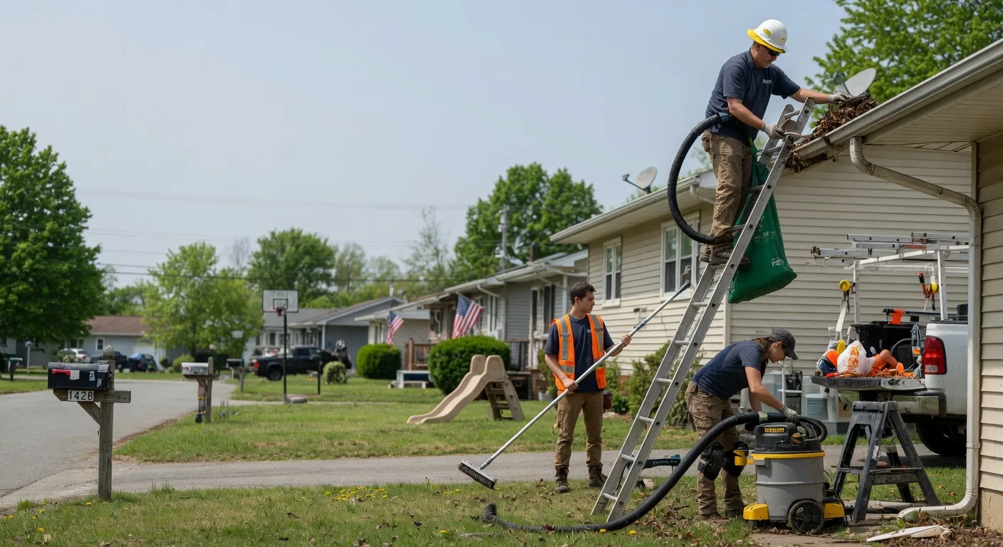 Gutter Installation in Bushnell, IL near me